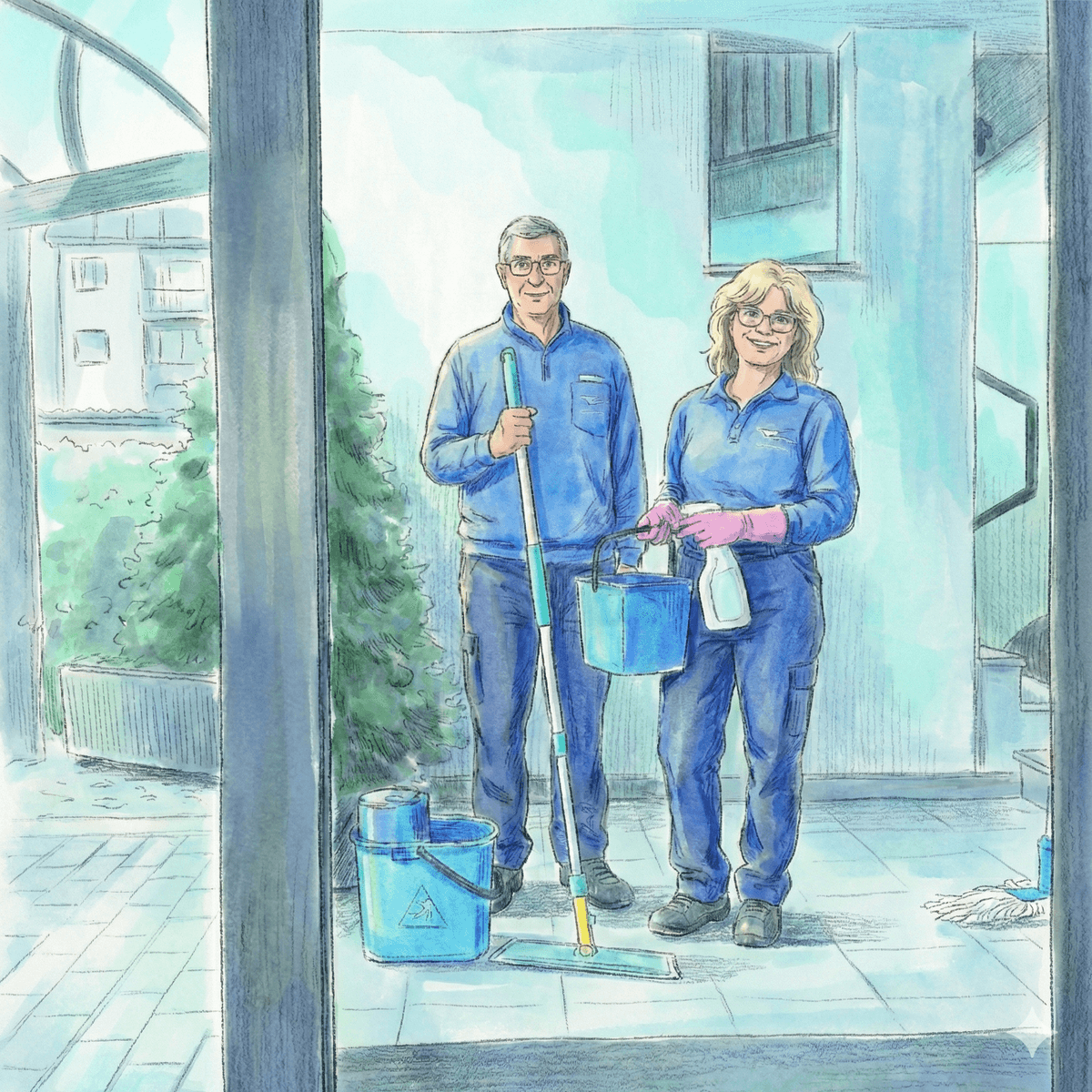 Elena e Marco di AE Service